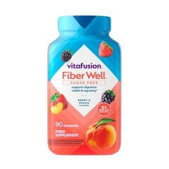 Vitafusion Fiber Well gummies supplement for convenient daily fiber intake